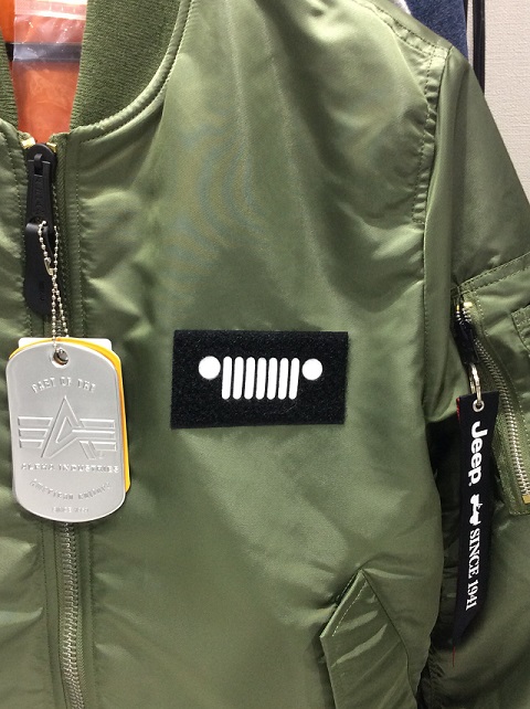 Jeep×ALPHA INDUSTRIES MA-1ジャケット | 名古屋南スタッフブログ